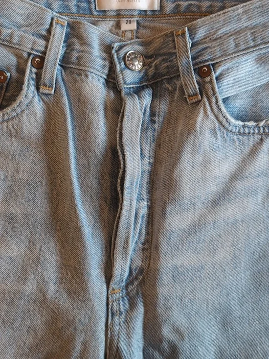 Agolde Riley High Rise Crop SZ28 - Picture 8 of 8